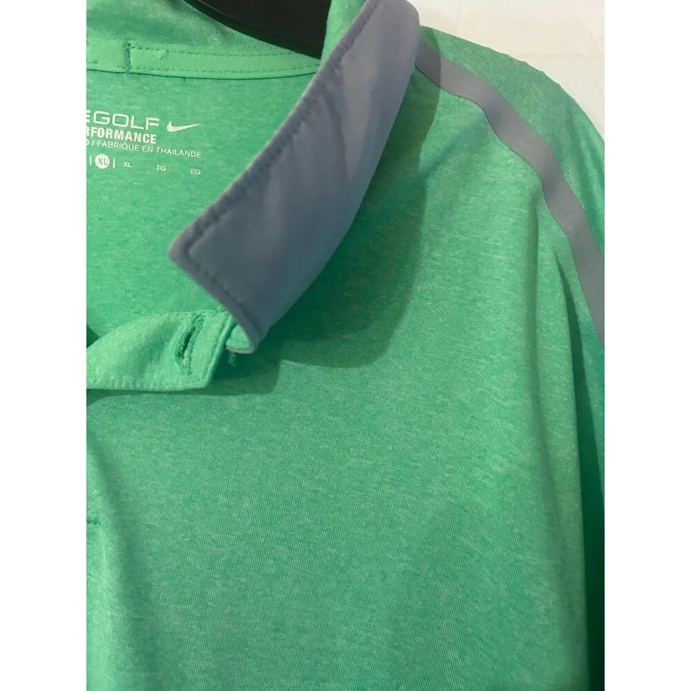 Nike Golf Tour Performance Polo Mens XL Bright Green